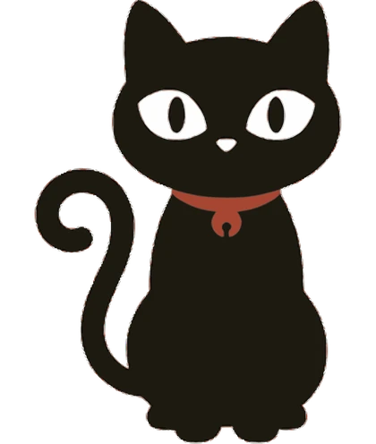 黒猫の占い師ツヅリ